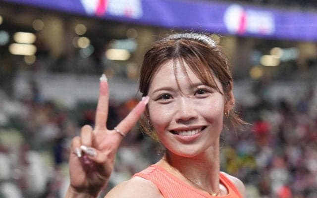 【陸上】「ほんと強くて美しい」中島ひとみ「大パワーになってます」歓声で背中押すファンへ感謝