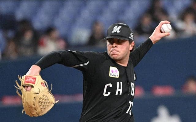 【ロッテ】ロング、15日オリックス戦で来日後初先発「大変楽しみ」今季は中継ぎで13試合登板