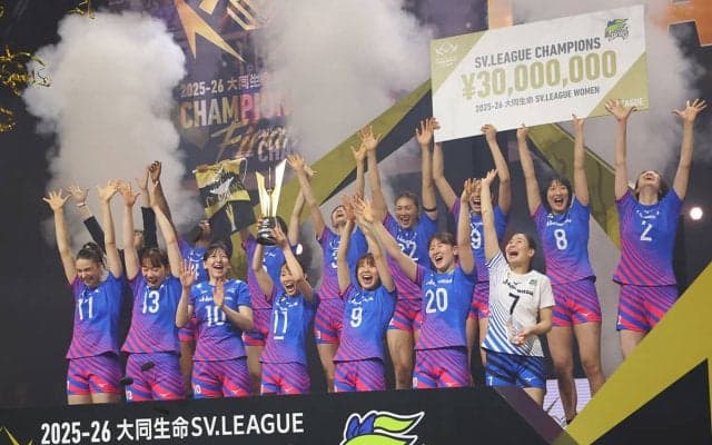 SVリーグが目指すは「総売り上げ500億円」　チェアマンが思い描く、海外への輸出も含めた成長プラン