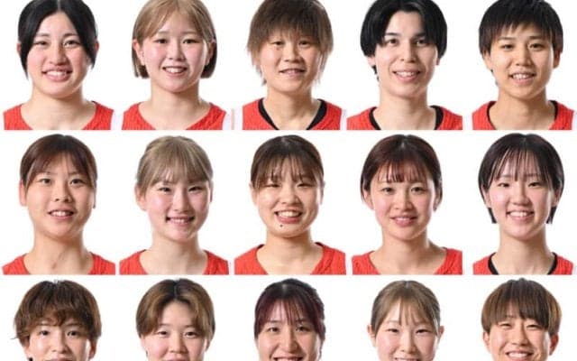 ラトビア代表との2連戦に臨む女子日本代表メンバー発表…大黒柱の髙田真希や最年少19歳・後藤音羽ら15名選出