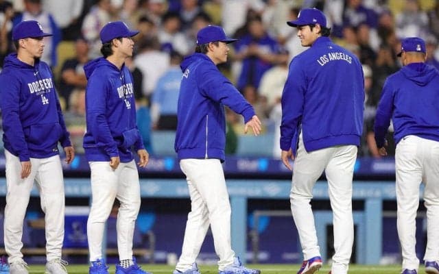 ドジャース山本由伸がまさかのイタズラ被害に　犯人は女房役「全然気付かれていない」