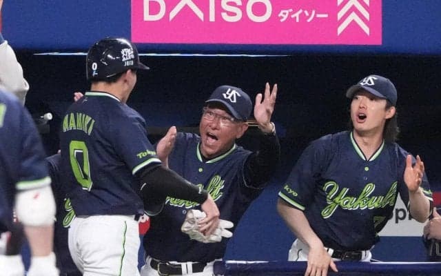 【ヤクルト】セ最多12度目逆転勝利　並木秀尊二盗から岩田幸宏適時内野安打　２位阪神と２差