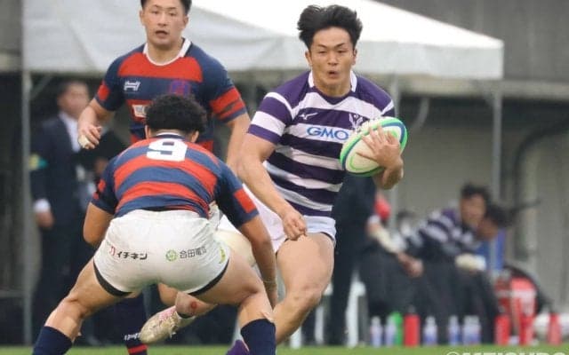 昨季は薄氷の勝利、明治大学が熊本で慶應義塾大学と対戦。関東大学ラグビー招待試合