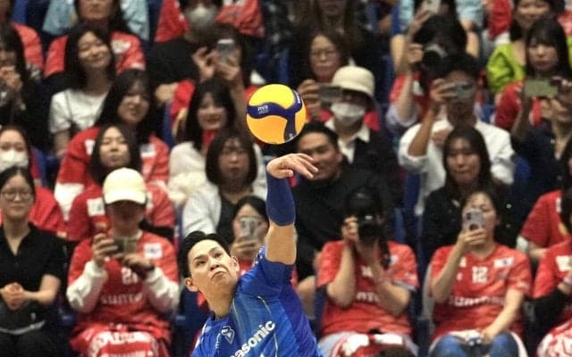 【バレー】大阪Ｂ西田有志「諦める理由は一つもない。立て直すことが僕の使命」初優勝へ窮地も