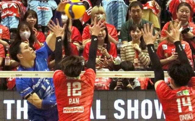 【バレー】大阪Ｂ西田有志「諦める理由は１つもない」昨季王者サントリーに１-３　初Ｖに後なくなる…ＳＶリーグ決勝
