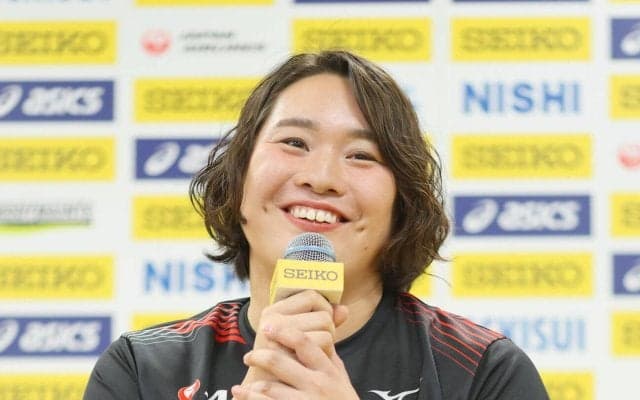 【陸上】北口榛花「間違い探しのように楽しんで」レジェンドコーチに師事、投げ方など大改革