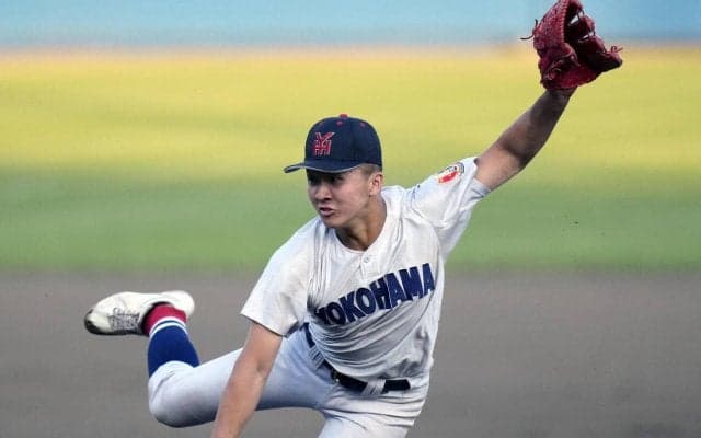 【高校野球】横浜・池田聖摩、遊撃からリリーフ登板自己最速150キロ「スイッチが入りました」
