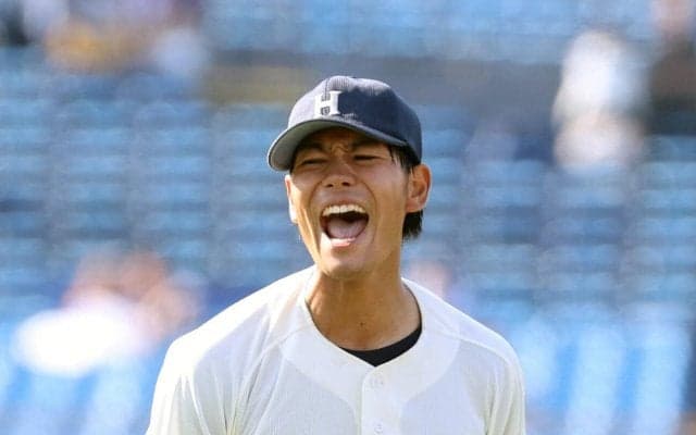 【東京６大学】軟式出身でTOEIC905点の法大・助川太志が初勝利「夢にも思って…」