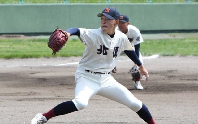 北照のスーパー1年生左腕が3回無失点デビュー！指揮官は中日入りした左腕の入学時より「比較にならないほど上」と高評価【北海道】