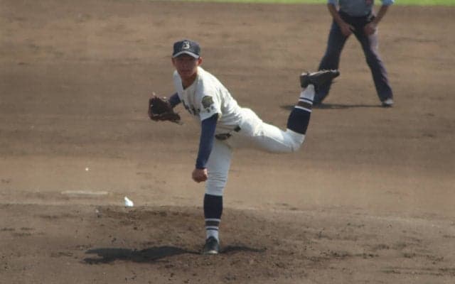 文星芸大付好左腕が力投！球速は130キロ台も大きな可能性【関東大会】