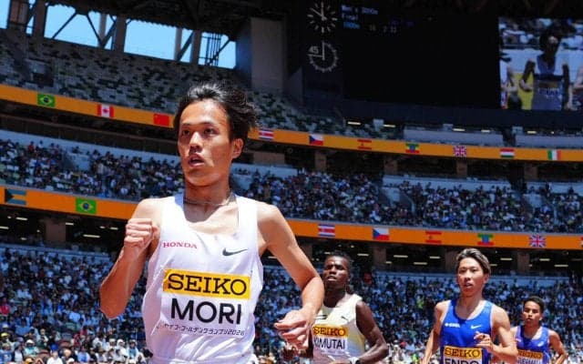 【陸上】森凪也、男子3000メートルで日本新！大迫傑の記録を12年ぶりに更新