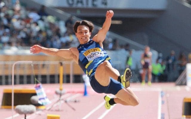 男子走り幅跳びの橋岡優輝「今シーズンは焦らず伸び伸びと」セイコーＧＧＰは８メートル２２で優勝