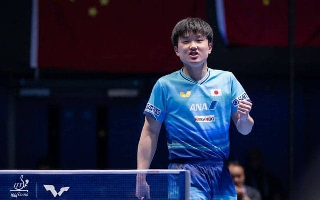 張本智和、中国強豪に見せた“神ラリー”をWTTが2位に選出「なんというショット！」　銀奪取に導いたエースの技術に脚光【世界卓球2026】