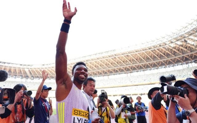 【陸上】「まず楽しむこと」男子100m優勝のノア・ライルズ、日本若手勢にメッセージ