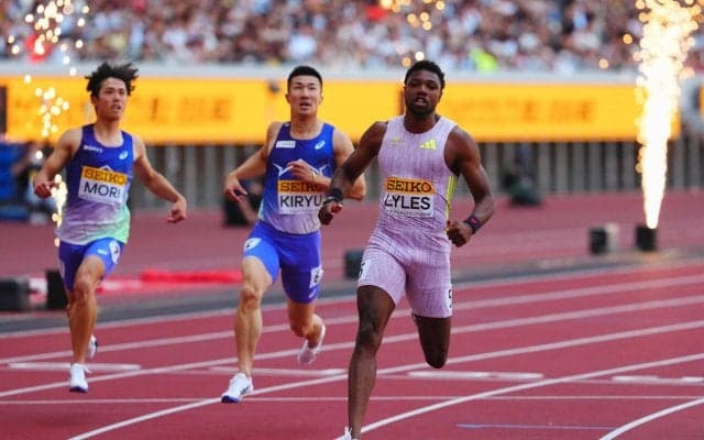 【陸上】100ｍ４位の桐生祥秀「練習してきたものができた」“進化スタート”で10秒14