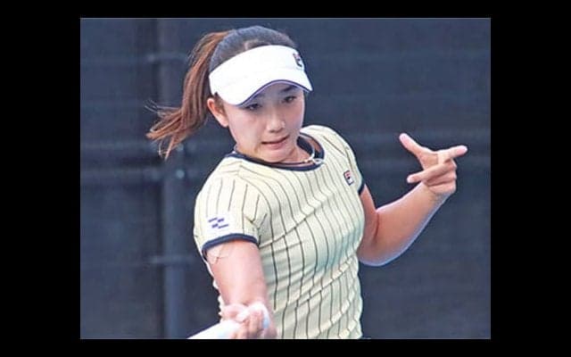 岡村恭香 第1シードに屈し準V