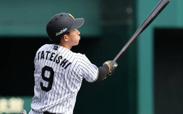 「もう、上げよ」1軍合流期待の22歳若虎、鮮烈の逆方向弾にファン反応「打線の起爆剤に」「すげーパワー」
