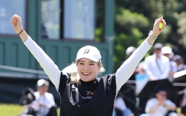 １年半ぶりＶの桑木志帆「本当に嬉しい。震えた」全米女子オープン出場も確実に