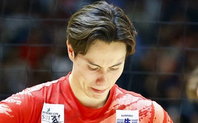 【男子バレー】髙橋藍はその瞬間、何を思ったか サントリーでのラストゲームを勝利で飾れず