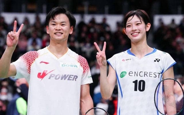 【バドミントン】田口真彩＆渡辺勇大組、アジア大会代表候補入り　志田千陽＆五十嵐有紗組は選外