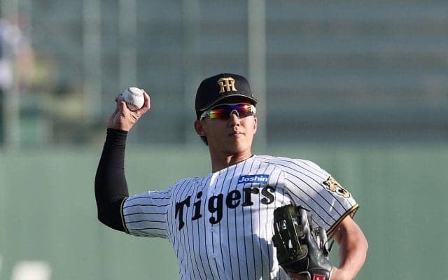 【阪神】電撃１軍デビュー立石正広　実は１軍シートノックも初体験　事前に先輩遊撃手と連係確認