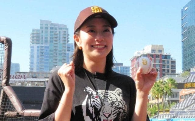 「垢抜けがすごい」「普通に可愛すぎんか」メジャー始球式降臨の石川佳純さんの最新姿に騒然「立ち姿が美しい」「現地は驚きだったのでは？」
