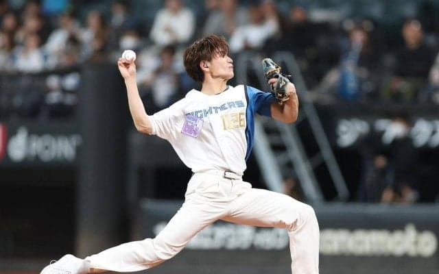 【日本ハム】北海道出身MATSURI鈴木渉がファーストピッチ　ノーバン108キロ、次回目標も