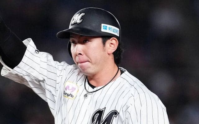【ロッテ】丸刈り寺地隆成が気合の声出し　19日にトレードマークのセンター分けの髪をバッサリ
