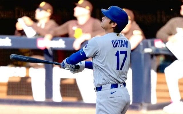 大谷翔平、初球先頭打者アーチ　今季初の二刀流弾、敵地騒然…6戦ぶり8号で自ら援護