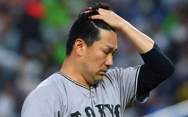 【巨人】５年ぶり８連勝ならず　ヤクルト山野に今季３戦３敗、田中将大は４回３失点で２敗目
