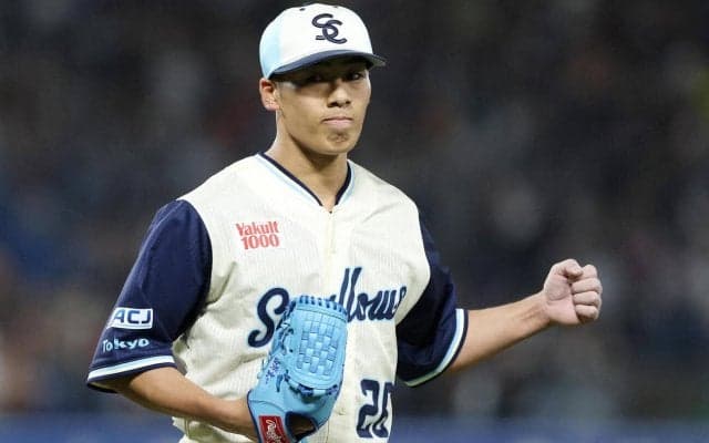 【ヤクルト】山野太一が両リーグトップ＆キャリアハイ６勝目　先制すれば19勝１敗、17連勝