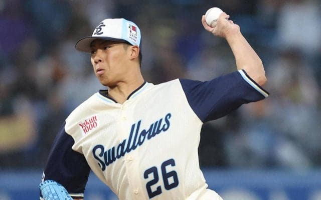 【ヤクルト】６勝目山野太一、オールスターファン投票にノミネートされ「恥ずかしいけど…」