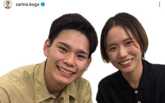 バレー古賀紗理那さん＆西田有志　ラブラブ夫婦ショットも「前日に夫と大喧嘩して…」報告に騒然「びっくり」