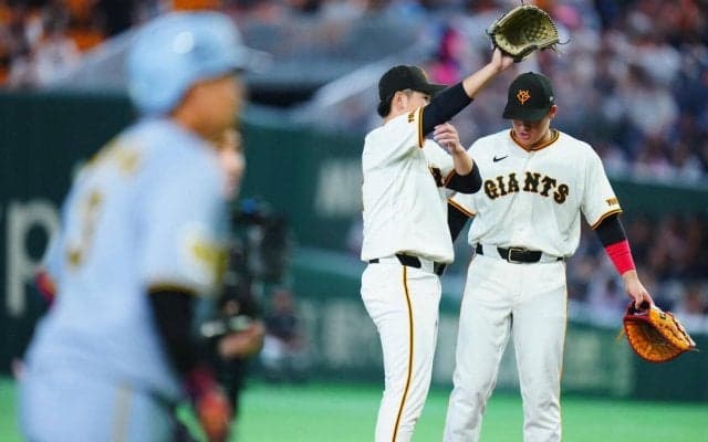 【巨人】猛虎打線にのみ込まれ「伝統の一戦」３連戦の初戦落とす　２連敗で貯金４に減らす