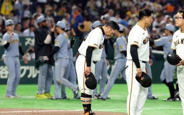 【巨人】阿部監督「タイガースを乗せちゃった」先発井上温大が出はなをくじかれ４回７失点降板