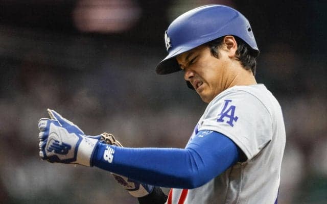 大谷翔平８試合連続安打をマーク、４回の第２打席に右前打　ブルワーズ戦「1番DH」