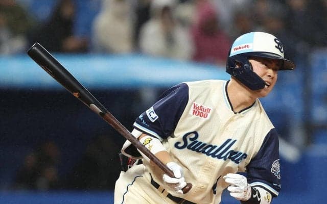 【ヤクルト】丸山和郁は「右太もも裏の肉離れ」22日に登録抹消