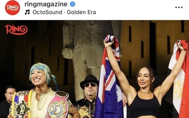 【ボクシング】エジプト・ピラミッド前でのＶ７戦へ、晝田瑞希が計量クリア「１００万ドルの笑顔を見て」
