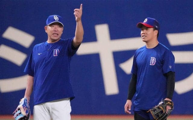 【中日】前夜と同オーダーで２連勝へ　下位打線の奮起に「続けてほしい」井上監督／スタメン一覧