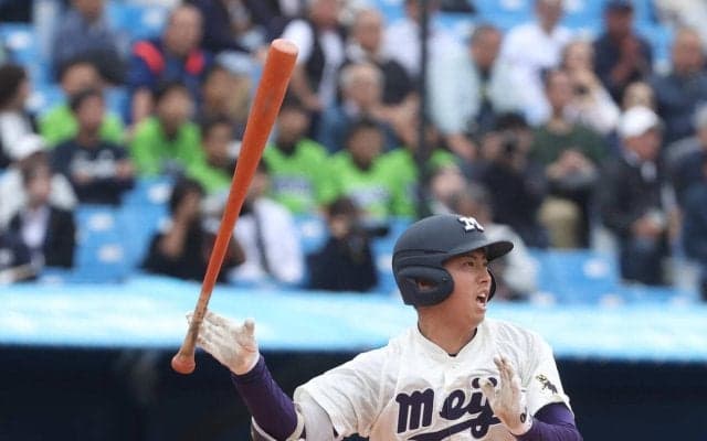 明大が延長11回の激闘制し法大下す　光弘帆高Ｖ打「久しぶりに会心の当たり」