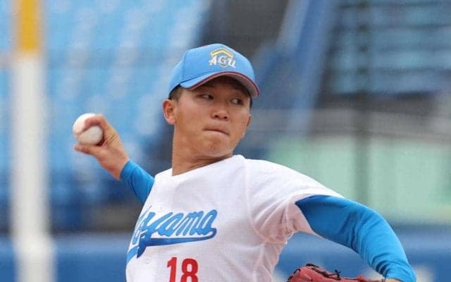東都ベストナインにドラフト候補の青学大・鈴木泰成投手、渡部海捕手、中大・伊藤櫂人内野手ら　最高殊勲選手は優勝した国学院大・緒方漣内野手