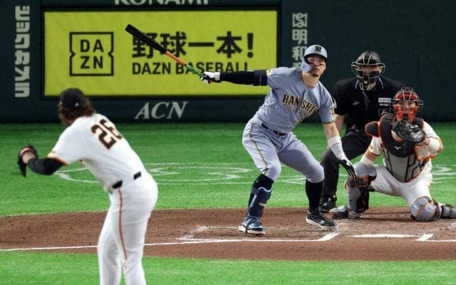 【阪神】佐藤輝明、６試合連続安打　村上頌樹の完封に応える一打「すごくいいピッチング」