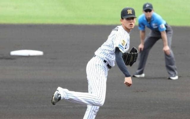 阪神ドラ４早瀬　３回０封デビュー　打球が左手首直撃なんの！公式戦初登板初先発で堂々「良いストレートが投げられた」