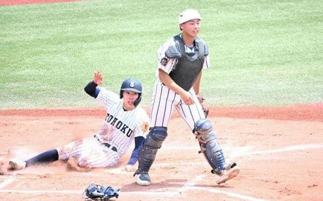 仙台育英と東北が東北大会出場を決める　春季高校野球宮城県大会
