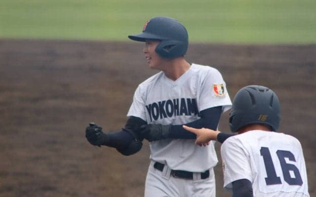 22年ぶり優勝を狙う横浜が5回終わって8対2と大きくリード！！6番打者が3打点の大活躍【関東大会】