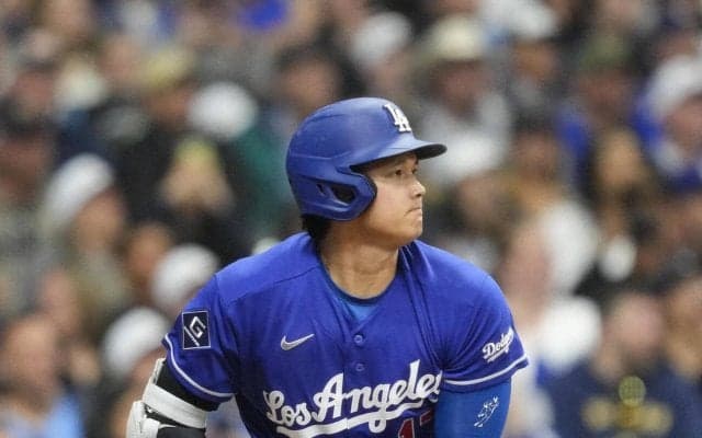 大谷翔平、６打席目に右前適時打でマルチ安打をマーク　チームは11得点で打線爆発