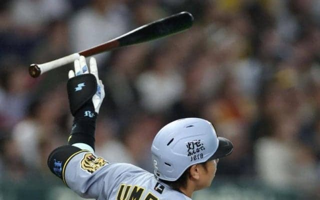 阪神　梅野が３年ぶり本塁打　五回に先制ソロ　好投の才木をバットで援護「欲しかった先制点を取れてよかった」