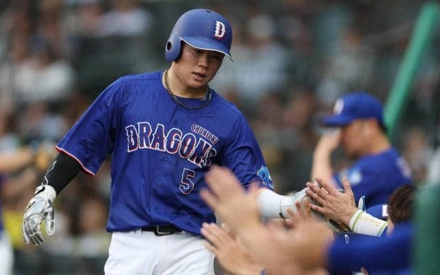 【中日】村松開人が４回裏終了後に急きょ途中交代　アクシデント発生か　チームトップ打率＆打点