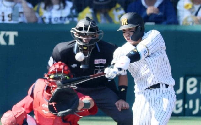 【阪神】梅野隆太郎３年ぶり弾で先制　直後に立石正広の１号も出て東京ドームがまたお祭り騒ぎに