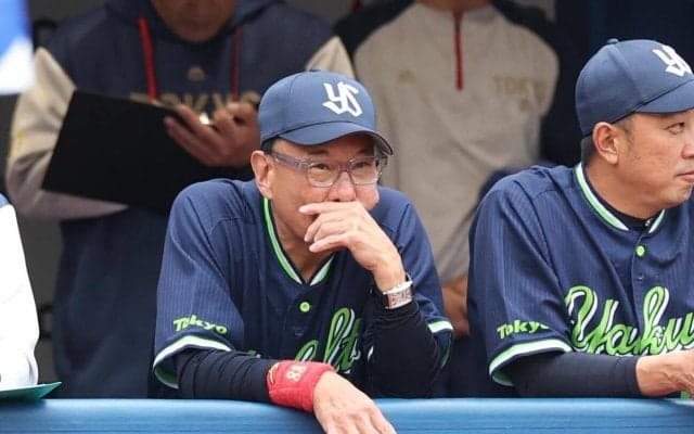 【ヤクルト】援護点少ない奥川恭伸…プロ初完投＆最長８回１失点も黒星　池山監督「申し訳ない」